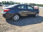 2016 Toyota Corolla L Черный vin: 2T1BURHE6GC598709