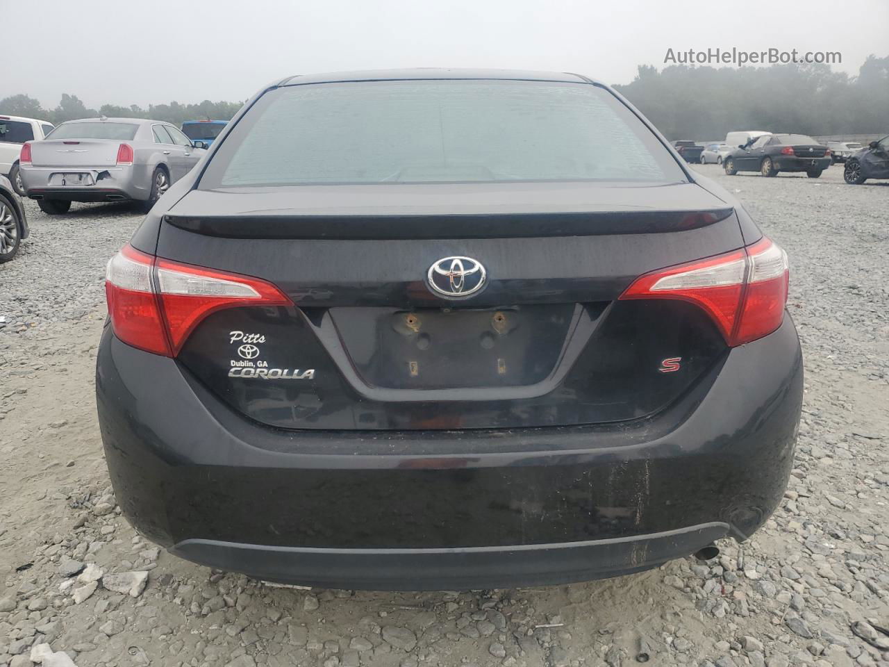 2016 Toyota Corolla L Charcoal vin: 2T1BURHE6GC611233