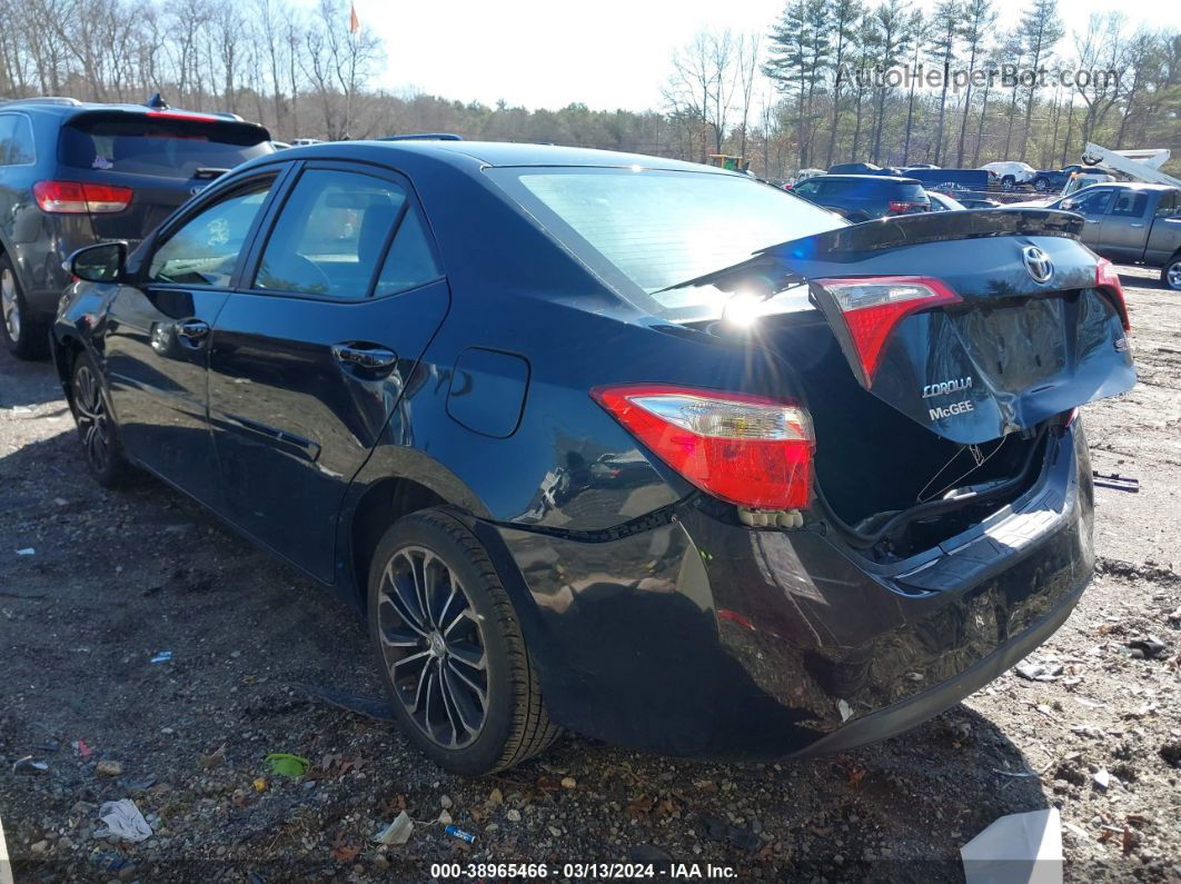 2016 Toyota Corolla S Plus Black vin: 2T1BURHE6GC634351