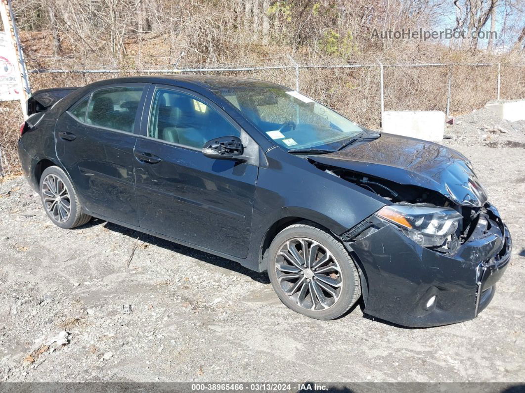 2016 Toyota Corolla S Plus Черный vin: 2T1BURHE6GC634351