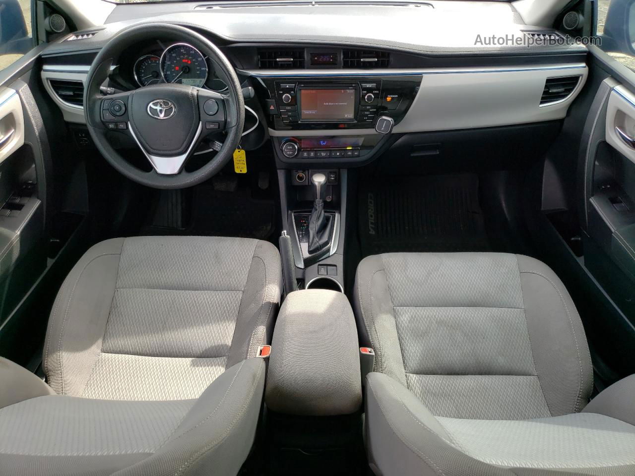 2016 Toyota Corolla L Серебряный vin: 2T1BURHE6GC661159