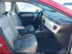 2016 Toyota Corolla Le Red vin: 2T1BURHE6GC696350