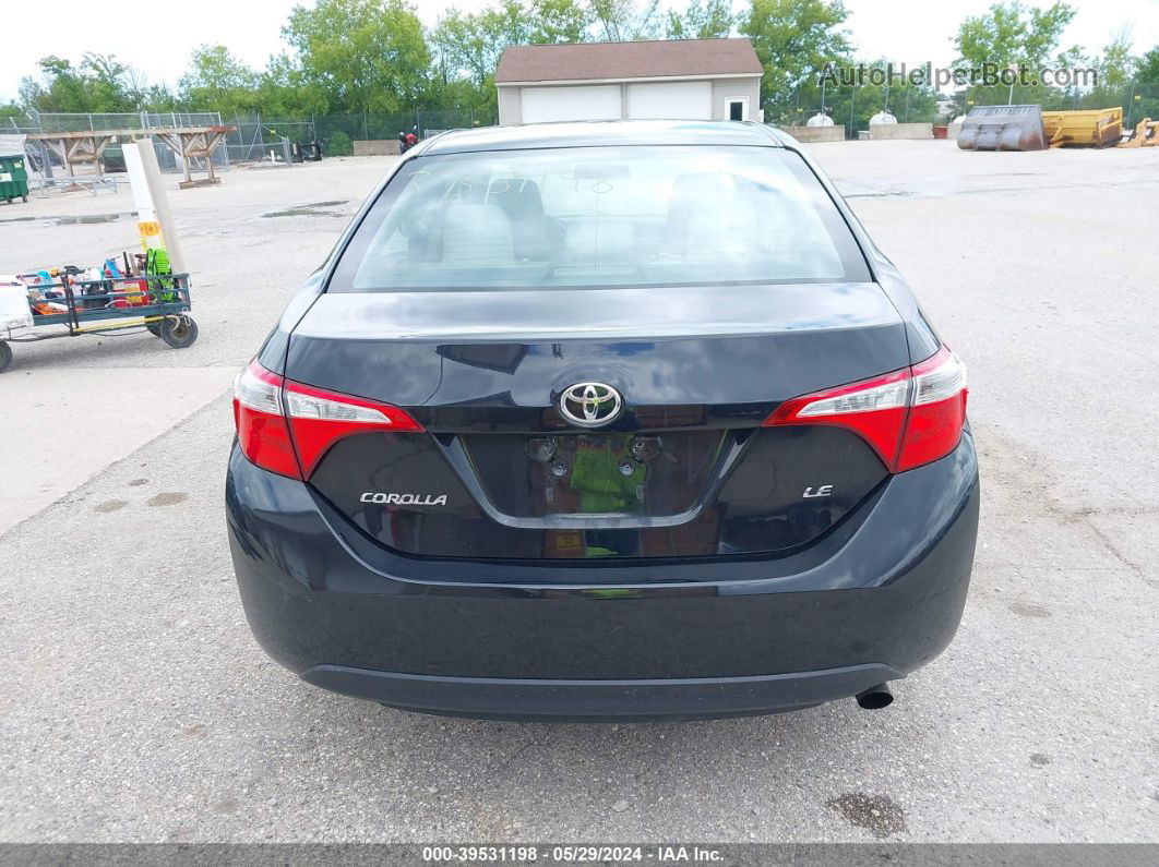 2016 Toyota Corolla Le Black vin: 2T1BURHE6GC707072