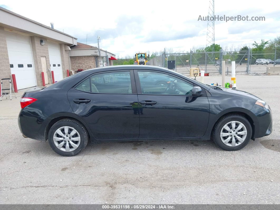 2016 Toyota Corolla Le Черный vin: 2T1BURHE6GC707072