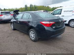 2016 Toyota Corolla L Black vin: 2T1BURHE6GC731856