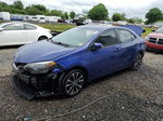 2017 Toyota Corolla L Blue vin: 2T1BURHE6HC788477