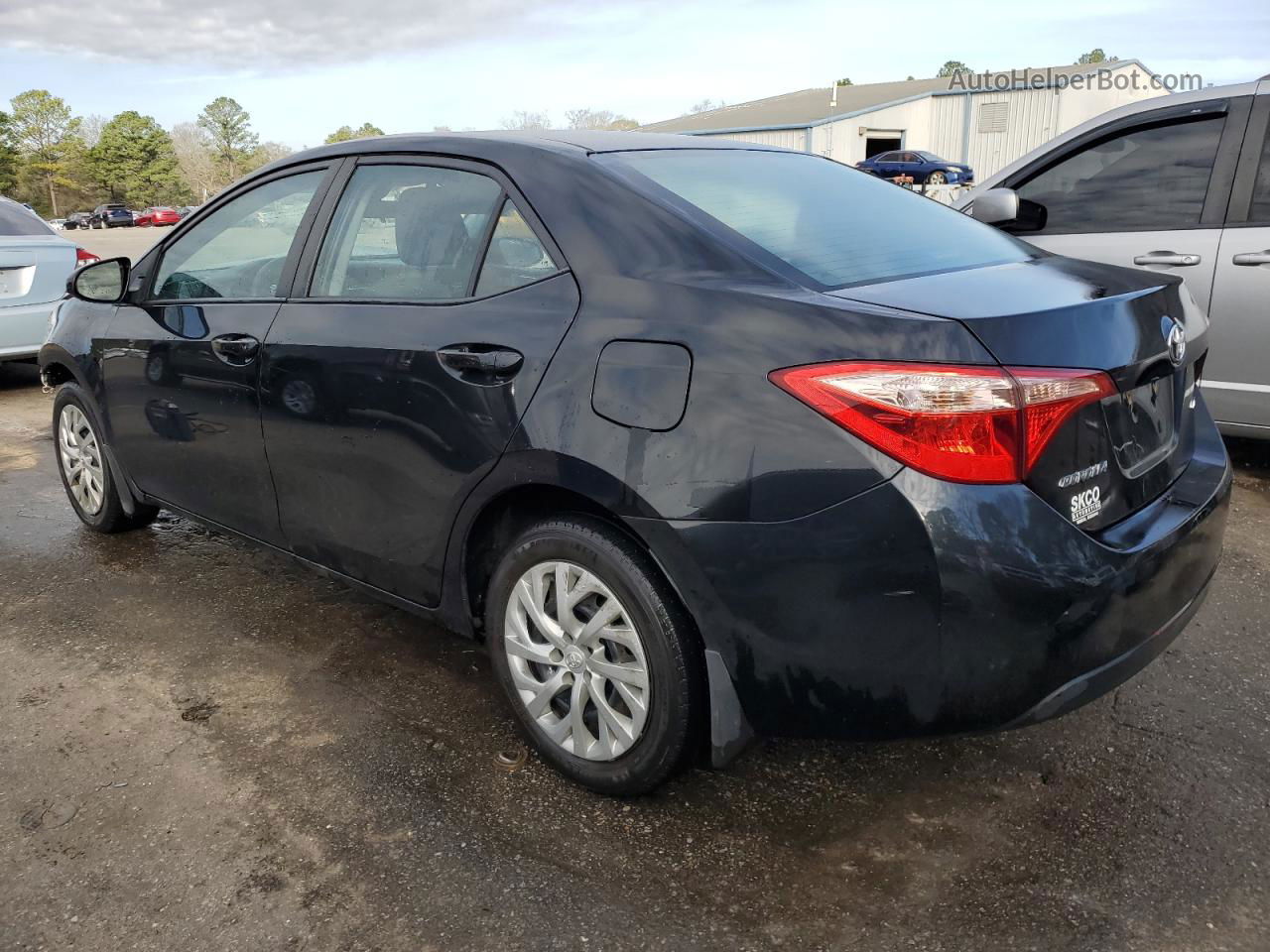 2017 Toyota Corolla L Черный vin: 2T1BURHE6HC794909