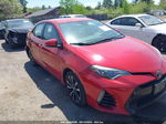 2017 Toyota Corolla Se Red vin: 2T1BURHE6HC809442