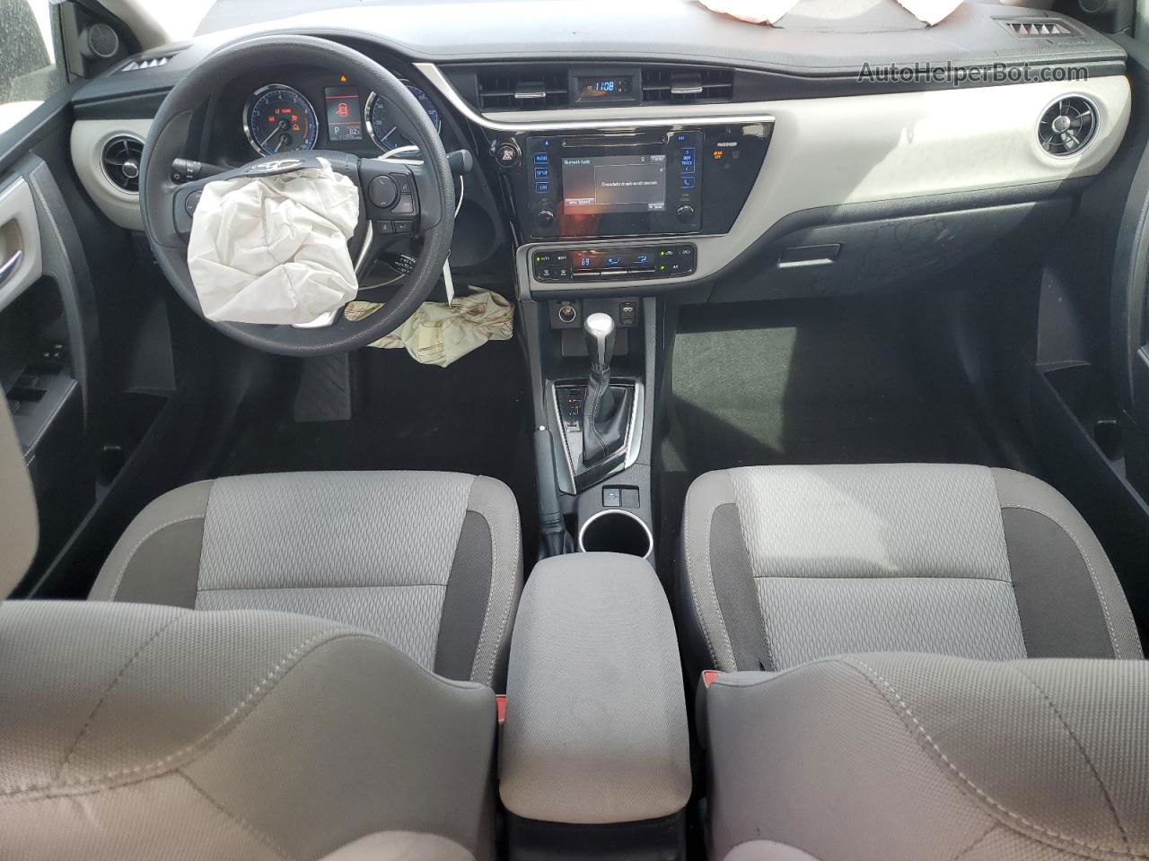 2017 Toyota Corolla L Gray vin: 2T1BURHE6HC878311