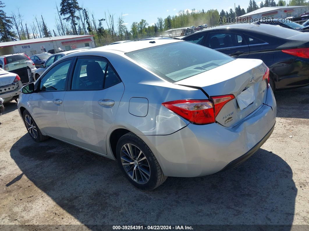 2017 Toyota Corolla Le Silver vin: 2T1BURHE6HC960040