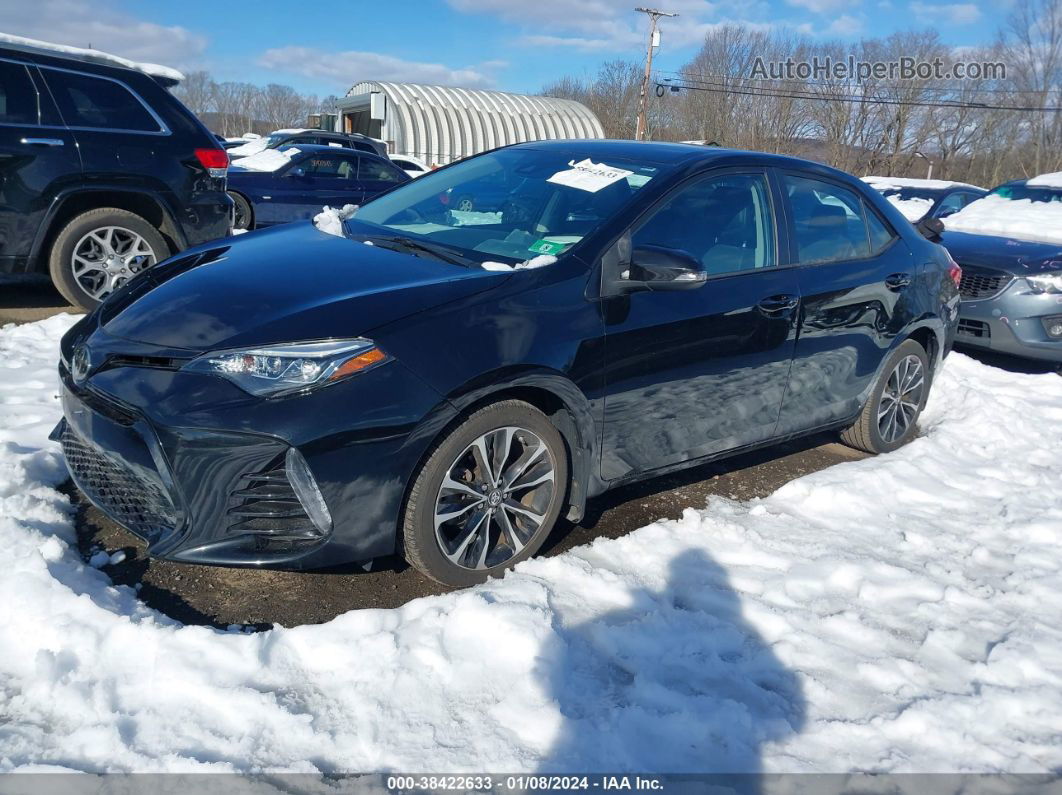 2019 Toyota Corolla Se Black vin: 2T1BURHE6KC131122