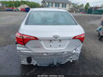 2019 Toyota Corolla Le Silver vin: 2T1BURHE6KC159549