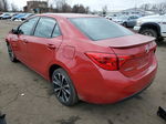 2019 Toyota Corolla L Red vin: 2T1BURHE6KC160474