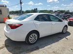 2019 Toyota Corolla L White vin: 2T1BURHE6KC164038