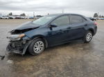 2019 Toyota Corolla L Blue vin: 2T1BURHE6KC168557