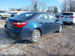 2019 Toyota Corolla Le Blue vin: 2T1BURHE6KC189635