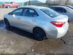 2019 Toyota Corolla Le Silver vin: 2T1BURHE6KC192177