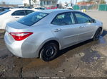 2019 Toyota Corolla Le Silver vin: 2T1BURHE6KC192177