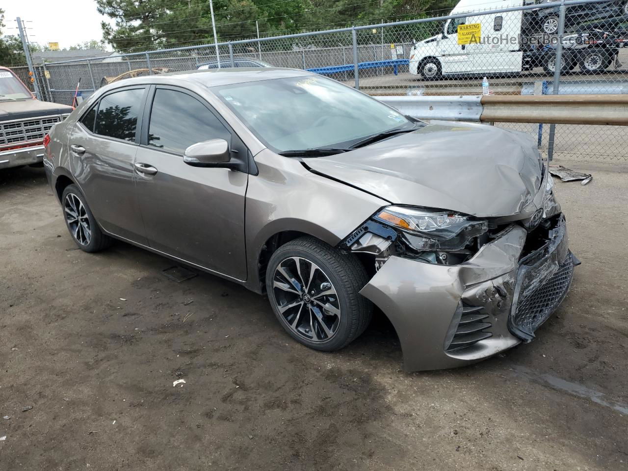 2019 Toyota Corolla L Black vin: 2T1BURHE6KC232435