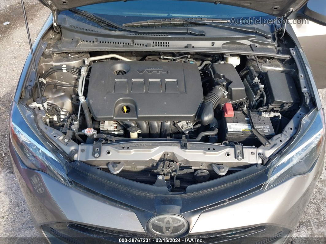 2019 Toyota Corolla Le Brown vin: 2T1BURHE6KC241958