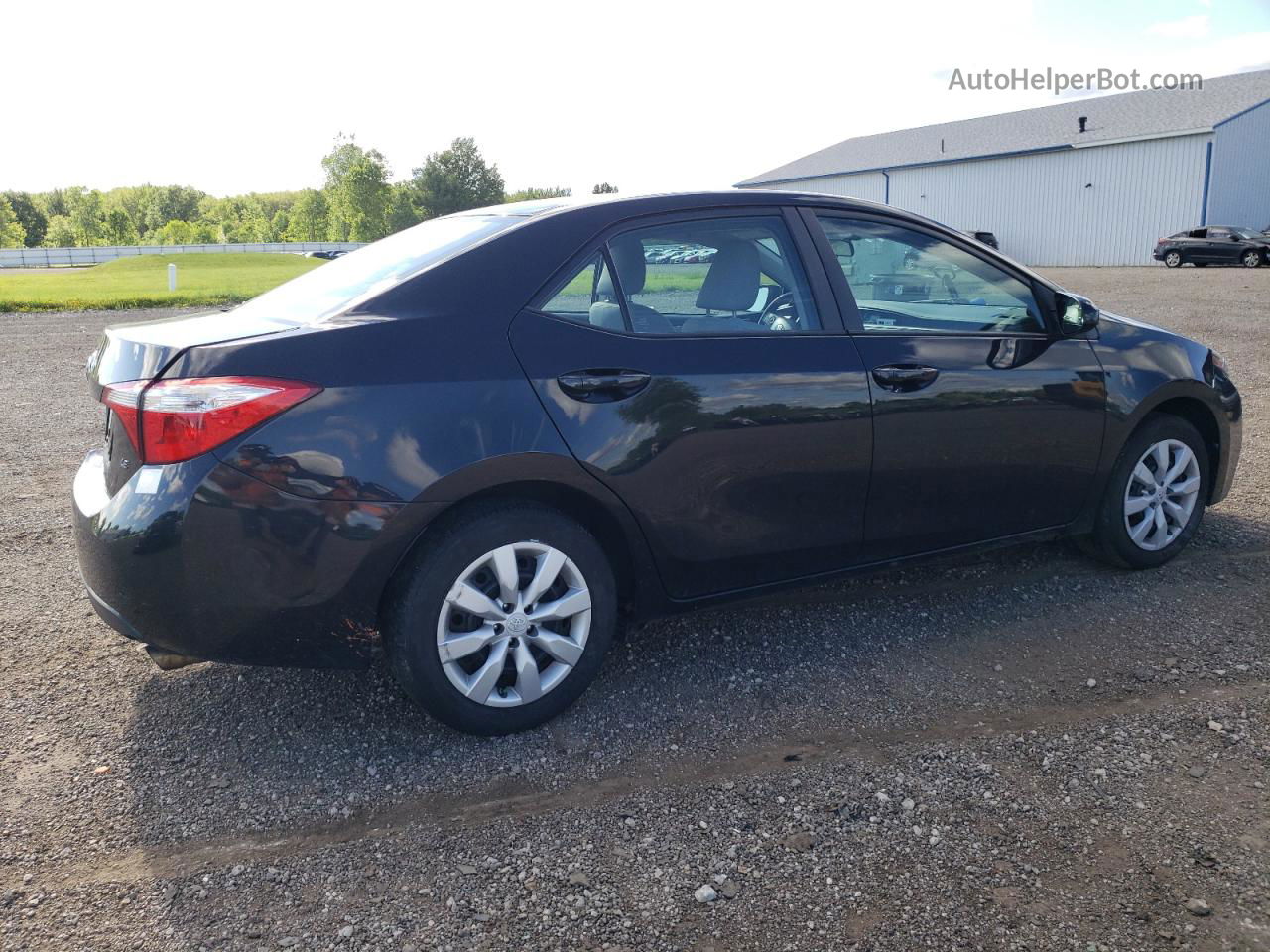 2014 Toyota Corolla L Black vin: 2T1BURHE7EC037836