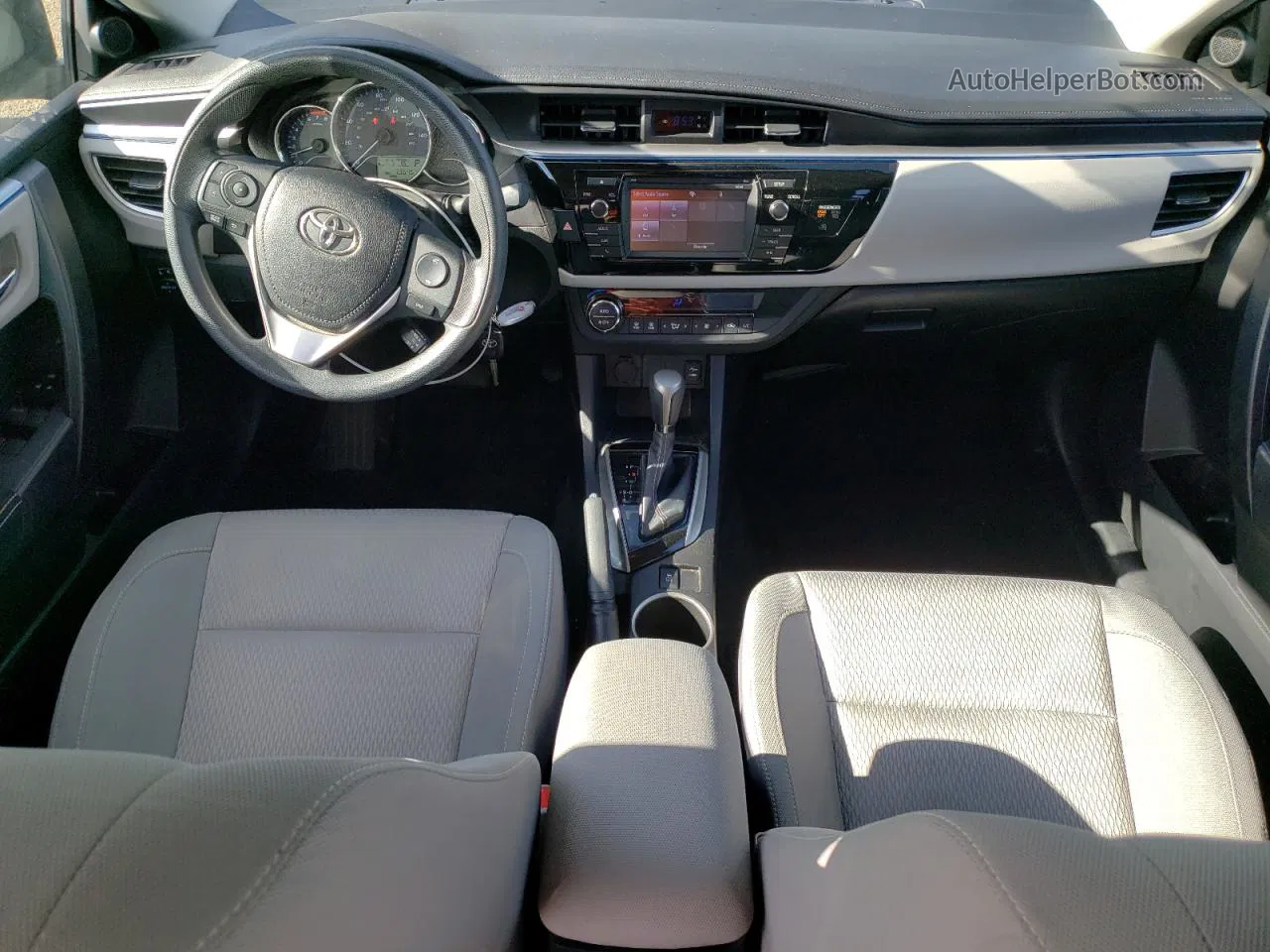 2014 Toyota Corolla L Черный vin: 2T1BURHE7EC037836