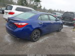 2014 Toyota Corolla S Plus Blue vin: 2T1BURHE7EC038386