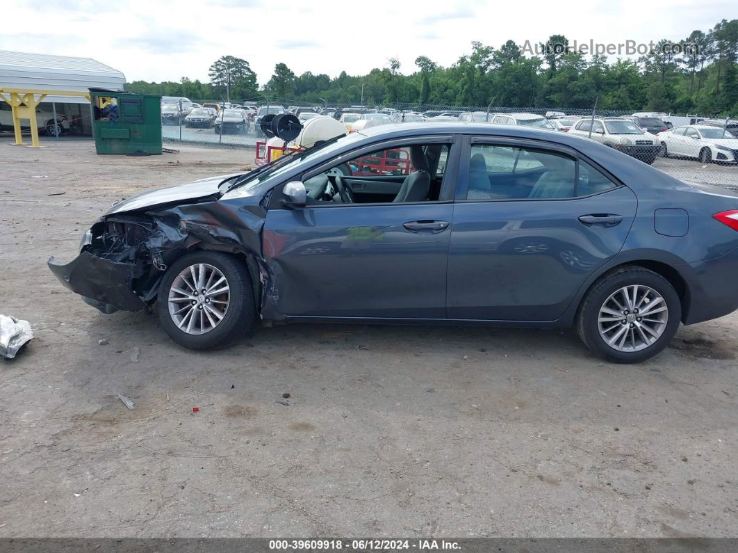 2014 Toyota Corolla Le Plus Gray vin: 2T1BURHE7EC085109