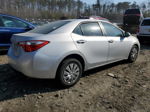 2014 Toyota Corolla L Silver vin: 2T1BURHE7EC158351