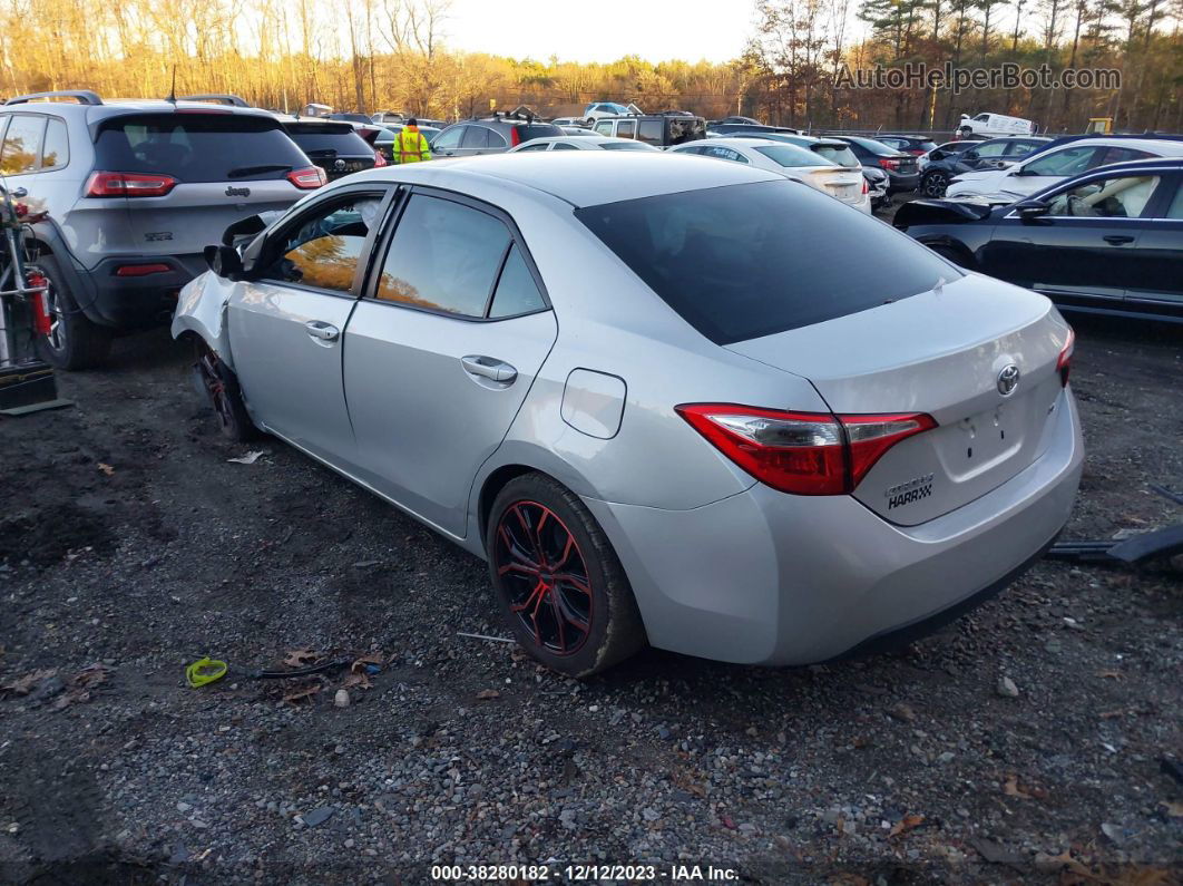 2014 Toyota Corolla L/le/le Pls/prm/s/s Pls Silver vin: 2T1BURHE7EC202381