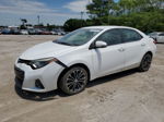 2015 Toyota Corolla L White vin: 2T1BURHE7FC242008