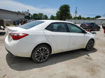 2015 Toyota Corolla L White vin: 2T1BURHE7FC242008