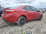 2015 Toyota Corolla L Red vin: 2T1BURHE7FC269712