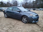 2015 Toyota Corolla L Blue vin: 2T1BURHE7FC277826