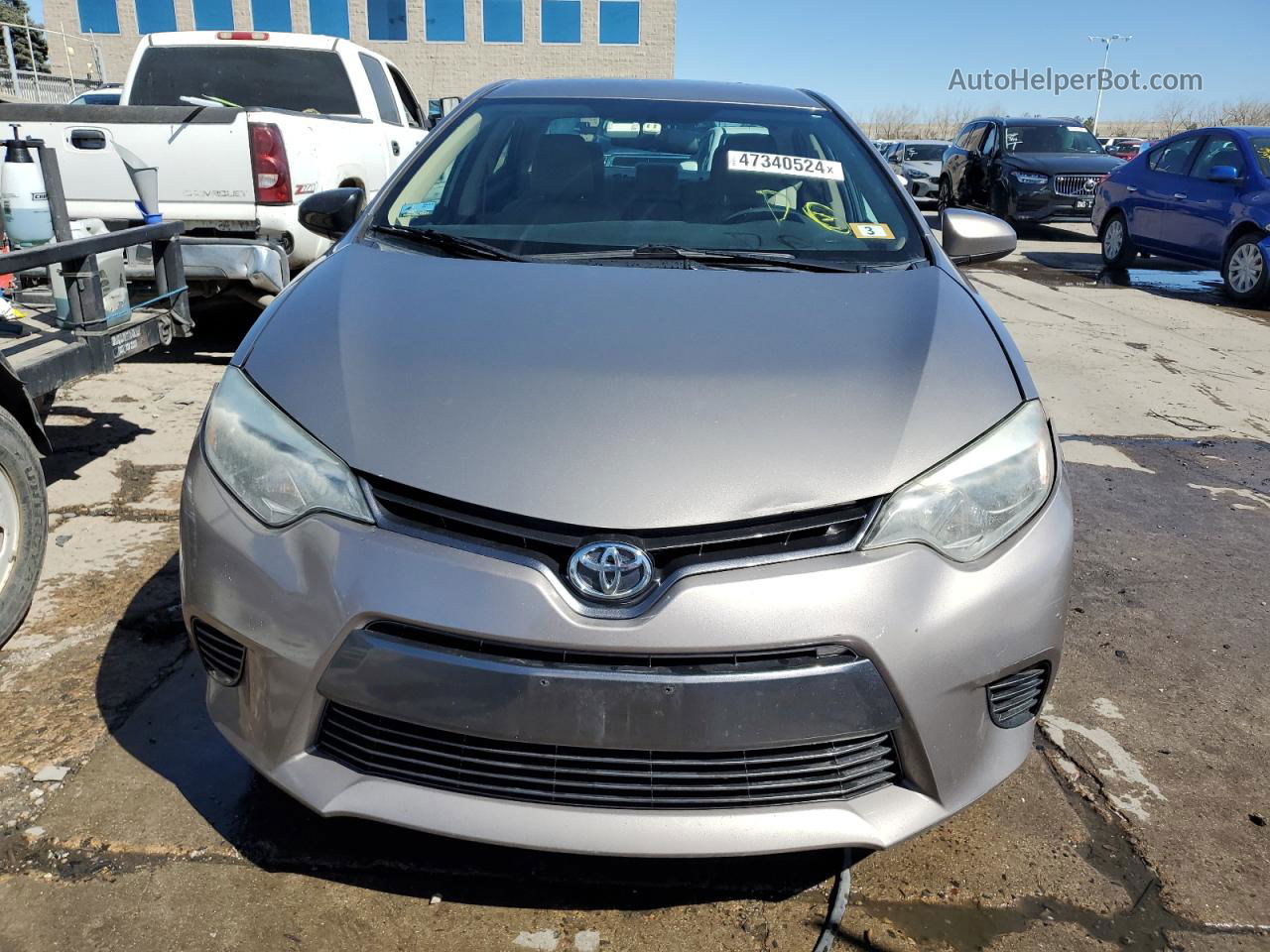 2015 Toyota Corolla L Tan vin: 2T1BURHE7FC312154