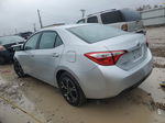 2015 Toyota Corolla L Silver vin: 2T1BURHE7FC328404