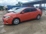 2015 Toyota Corolla L Orange vin: 2T1BURHE7FC340861