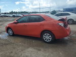 2015 Toyota Corolla L Orange vin: 2T1BURHE7FC340861