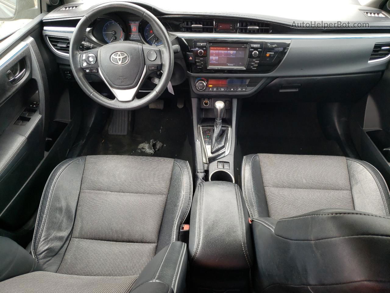 2015 Toyota Corolla L Синий vin: 2T1BURHE7FC345901