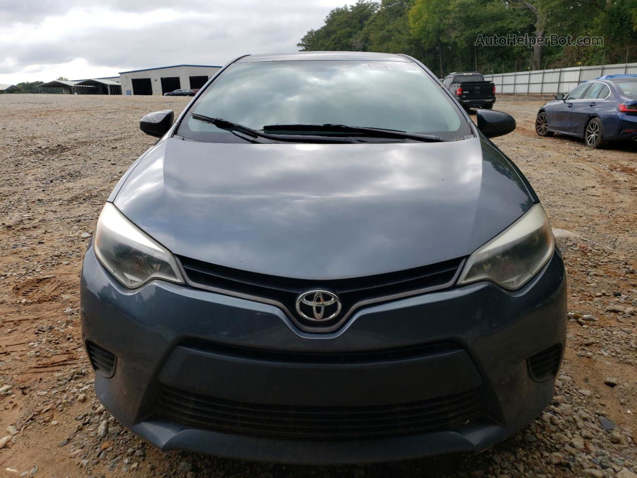 2015 Toyota Corolla L Gray vin: 2T1BURHE7FC355019