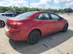 2015 Toyota Corolla L Красный vin: 2T1BURHE7FC362813