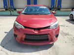 2015 Toyota Corolla L Красный vin: 2T1BURHE7FC362813