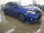 2015 Toyota Corolla L Blue vin: 2T1BURHE7FC392278