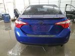 2015 Toyota Corolla L Blue vin: 2T1BURHE7FC392278