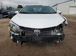 2015 Toyota Corolla L White vin: 2T1BURHE7FC396198