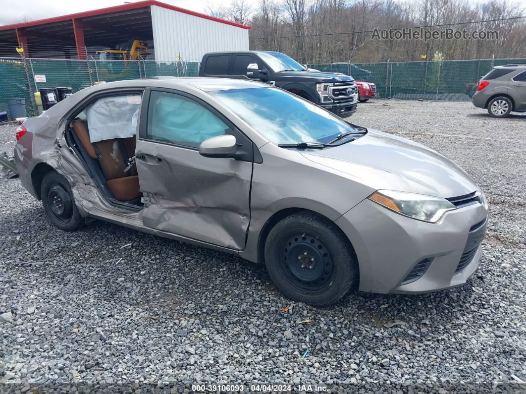 2015 Toyota Corolla Le Silver vin: 2T1BURHE7FC411427