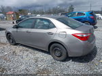 2015 Toyota Corolla Le Silver vin: 2T1BURHE7FC411427