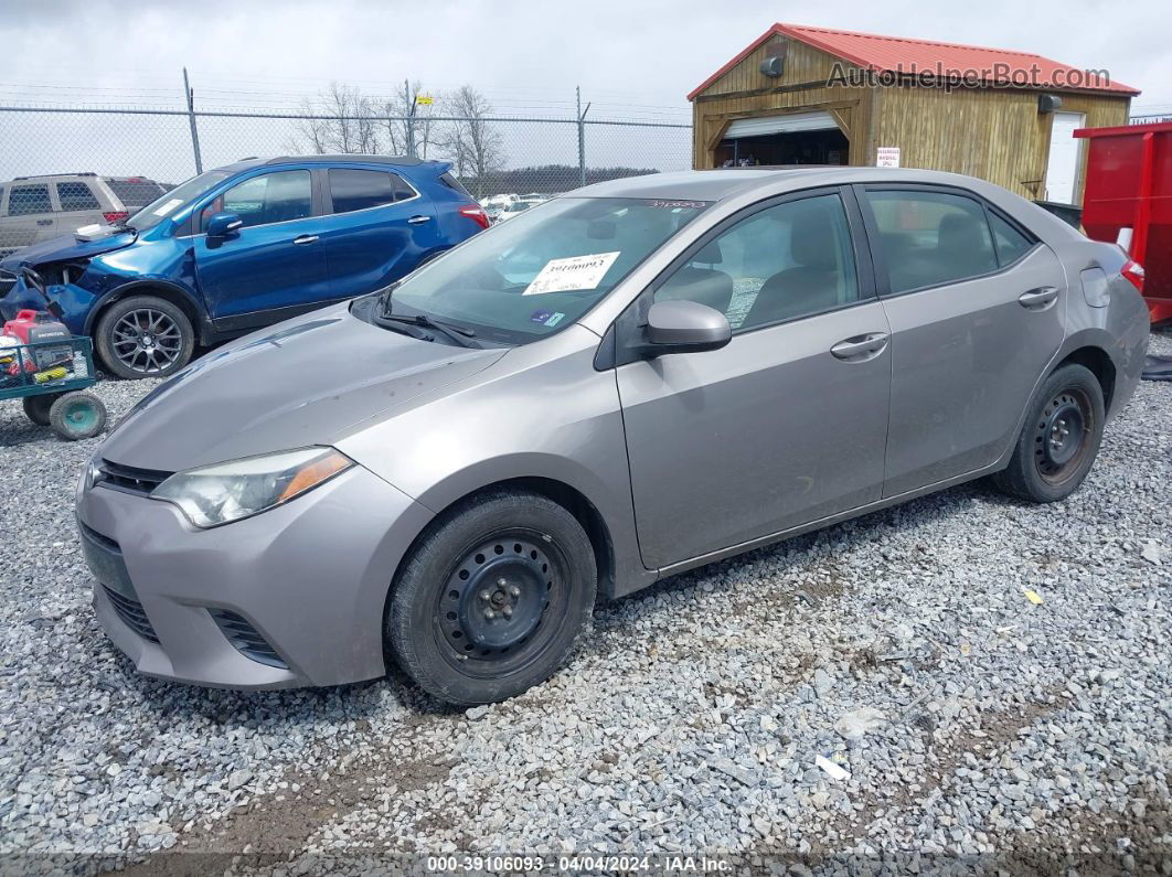 2015 Toyota Corolla Le Silver vin: 2T1BURHE7FC411427