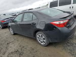 2015 Toyota Corolla L Black vin: 2T1BURHE7FC436554