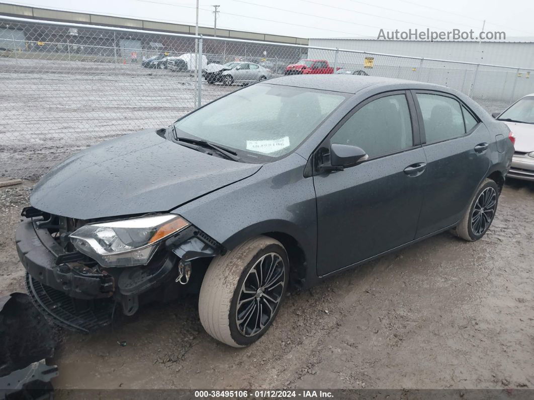 2015 Toyota Corolla S Plus Blue vin: 2T1BURHE7FC457968